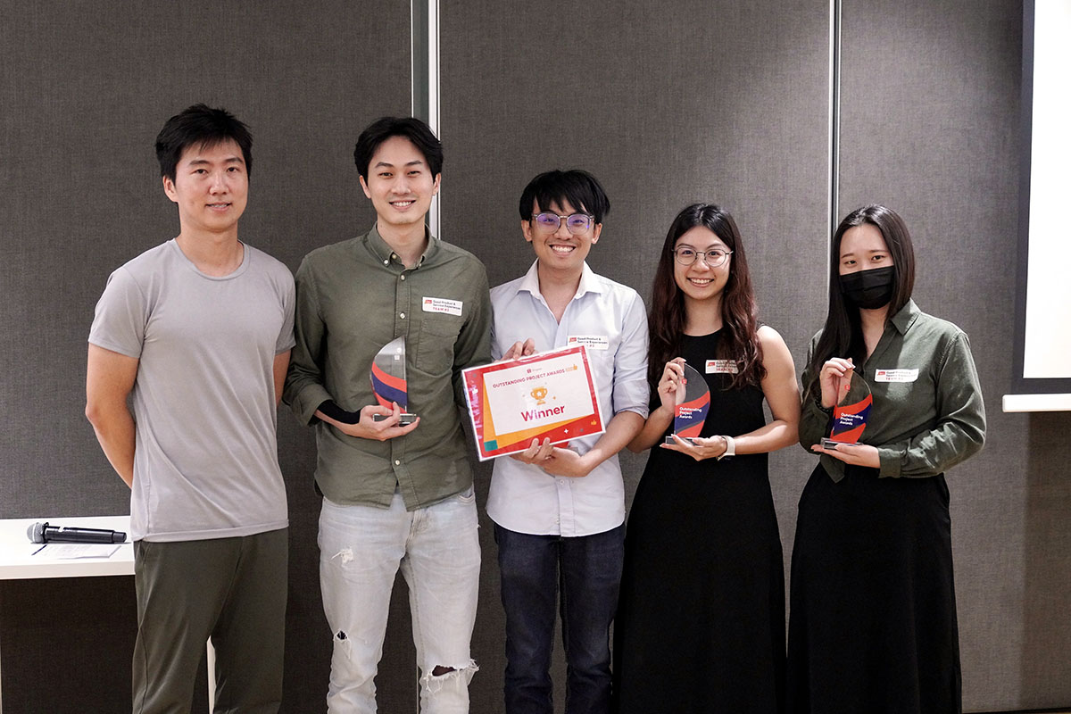 Outstanding Project Awards ceremony at Shopee